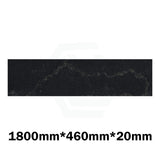 Gloss Black Swan Stone Top For Above Counter Basins 600/750/900/1200/1500/1800Mmx460X20Mm 1800Mm