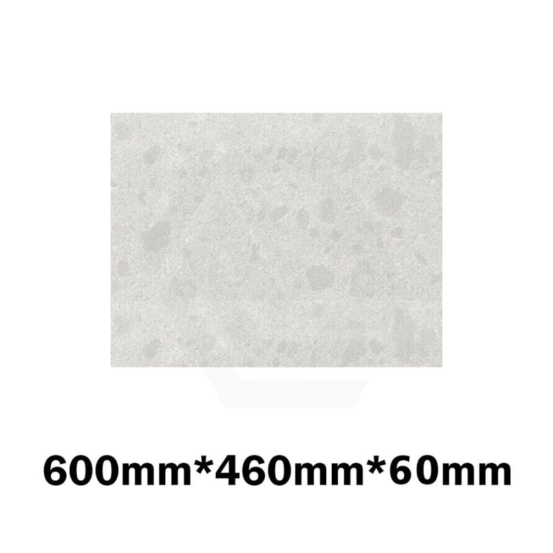 20Mm/40Mm/60Mm Thick Gloss White Canvas Stone Top For Above Counter Basins 450-1800Mm Vanity Tops