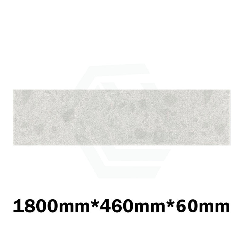 20Mm/40Mm/60Mm Thick Gloss White Canvas Stone Top For Above Counter Basins 450-1800Mm Vanity Tops