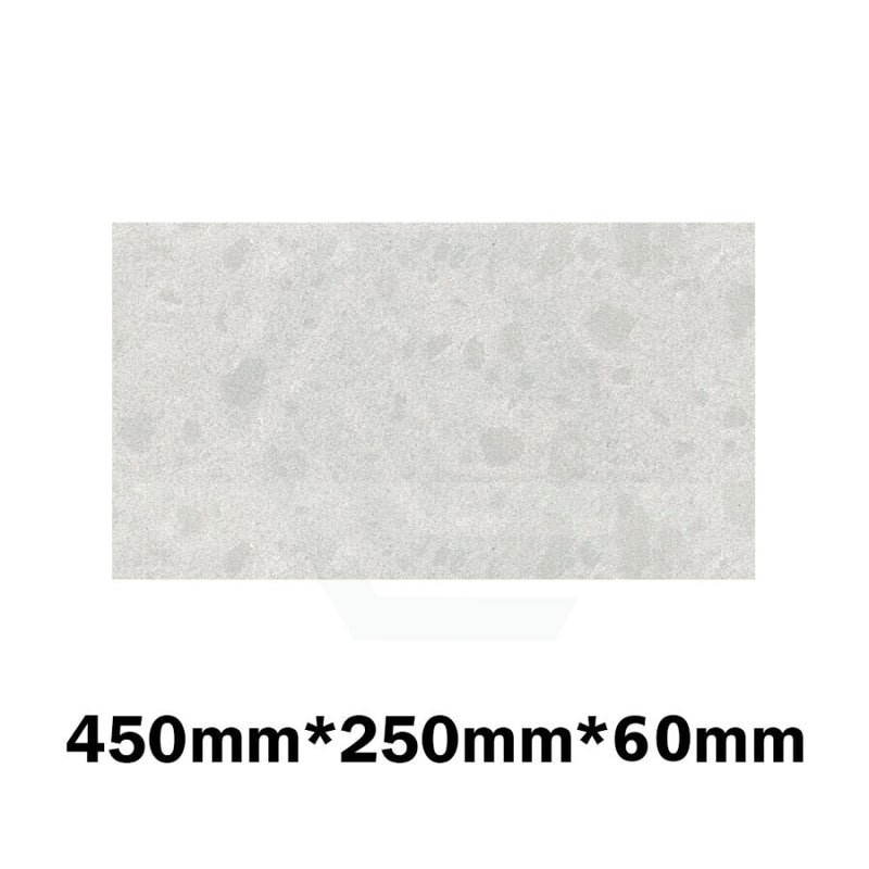 20Mm/40Mm/60Mm Thick Gloss White Canvas Stone Top For Above Counter Basins 450-1800Mm Vanity Tops