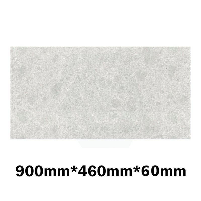 20Mm/40Mm/60Mm Thick Gloss White Canvas Stone Top For Above Counter Basins 450-1800Mm Vanity Tops