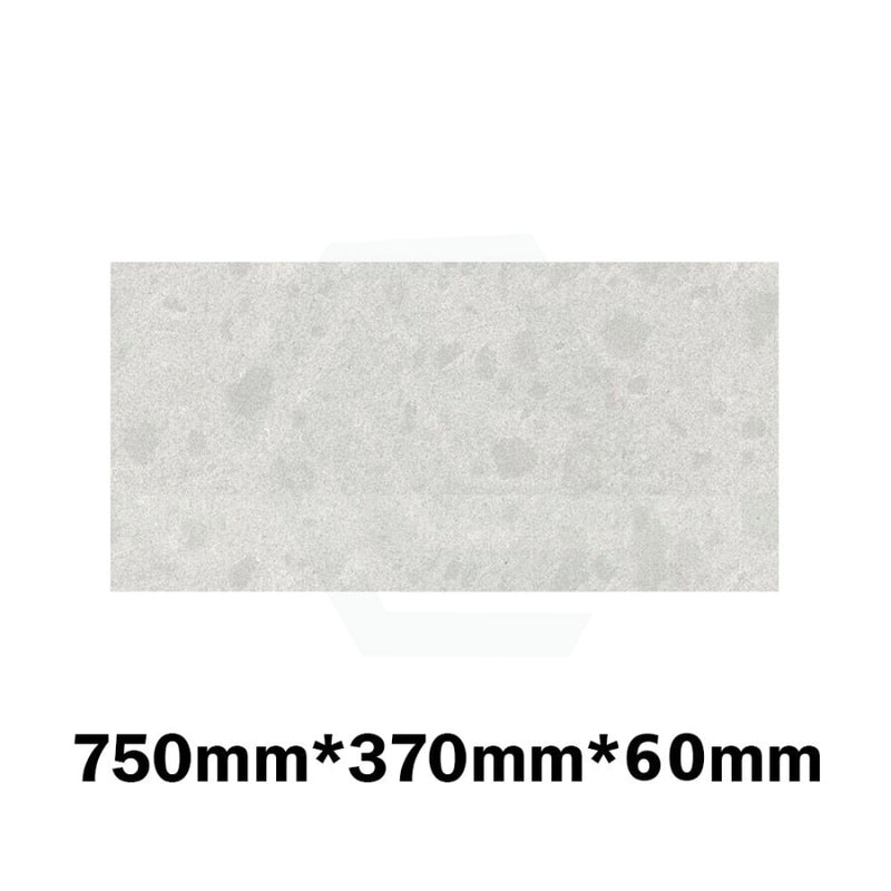 20Mm/40Mm/60Mm Thick Gloss White Canvas Stone Top For Above Counter Basins 450-1800Mm Vanity Tops