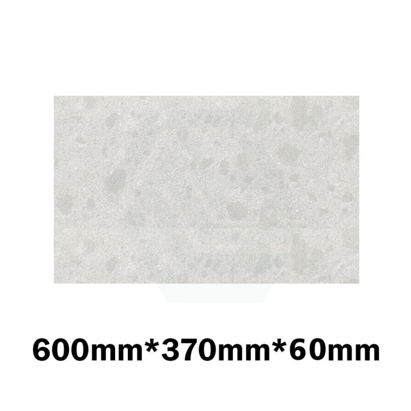 20Mm/40Mm/60Mm Thick Gloss White Canvas Stone Top For Above Counter Basins 450-1800Mm Vanity Tops