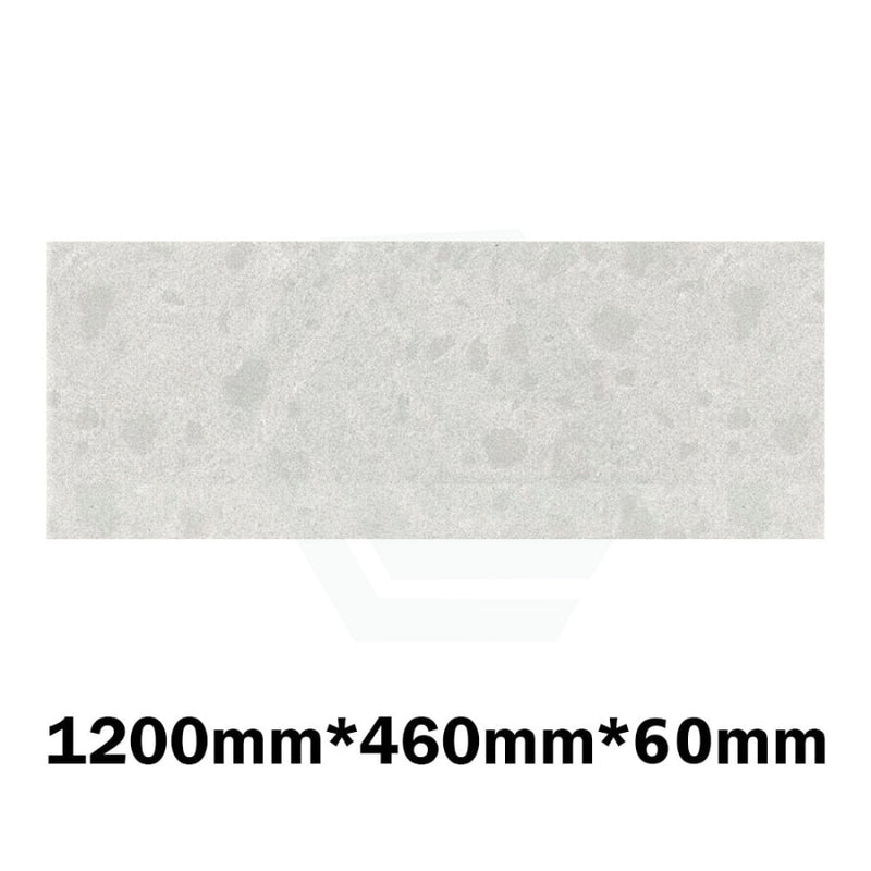 20Mm/40Mm/60Mm Thick Gloss White Canvas Stone Top For Above Counter Basins 450-1800Mm Vanity Tops