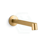 G#1(Gold) Kohler Components™ Brushed Brass Wall Mount Pin Lever Mixer With Row Basin Spout