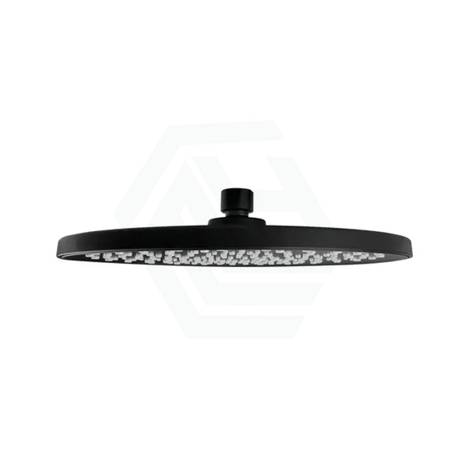 250Mm 10 Inch Shower Head Rainfall Abs Round Matt Black Heads