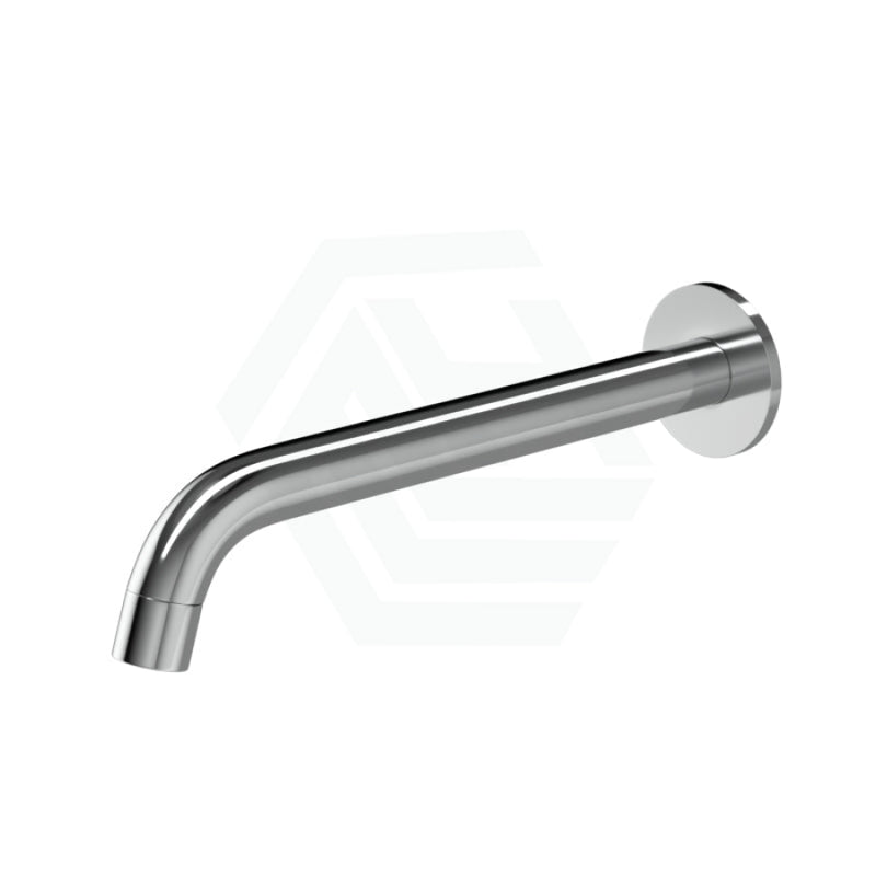 Brass Wall Mounted Bath Spout Chrome 250mm Slim CP