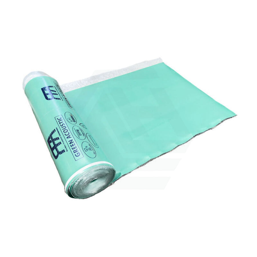 2Mm 5-Star Acoustic Green Underlay 20/50Sqm Roll