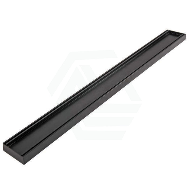 300-3900Mm Lauxes Black Shower Grate Drain Any Size Indoor Aluminium Midnight Slimline Tile Insert