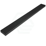 300-2000Mm Lauxes Midnight Black Shower Grate Drain Indoor Outdoor Aluminium Next Generation 26