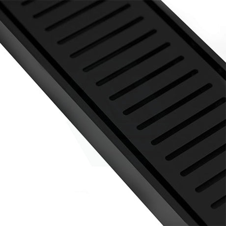 300-2000Mm Lauxes Midnight Black Shower Grate Drain Indoor Outdoor Aluminium Next Generation 26