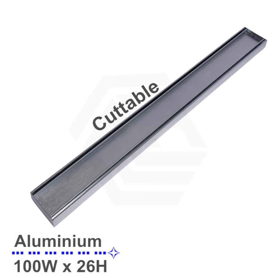 Aluminium Shower Grate Slimline Tile Insert 26 Sliver