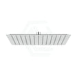 300Mm 12 Inch Stainless Steel 304 Chrome Surface Super-Slim Square Rainfall Shower Head Heads