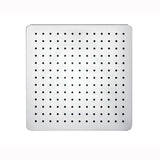 300Mm 12 Inch Stainless Steel 304 Chrome Surface Super-Slim Square Rainfall Shower Head