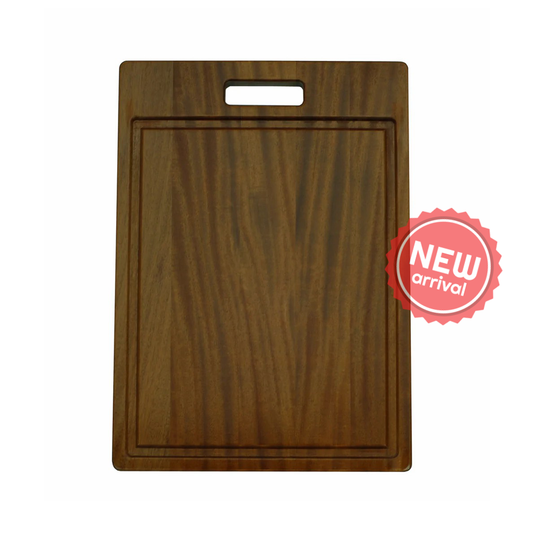 300X450Mm Acacia Golden-Brown Rectangle Chopping Board