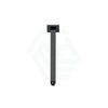 316Mm Matt Black Square Ceiling Shower Arm Brass Arms