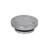 3Monkeez 130Mm Round Vinyl Clear Out 304 Grade Stainless Steel Floor Wastes