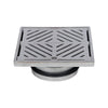 3Monkeez 150Mm Square Floor Waste (Suits 100Mm Pipe) (Heel Proof) 304 Grade Stainless Steel Wastes