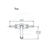 3Monkeez Stainless Steel Dual Hob Mount Body With 7”/12” Gooseneck Swivel Spout Commercial Tapware