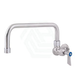 3Monkeez Stainless Steel Single Control Wall Tap Body With 6’/8’/12” Swivel Spout Commercial Tapware