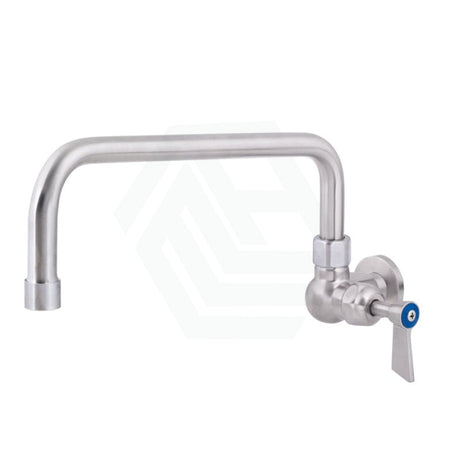 3Monkeez Stainless Steel Single Control Wall Tap Body With 6’/8’/12” Swivel Spout Commercial Tapware