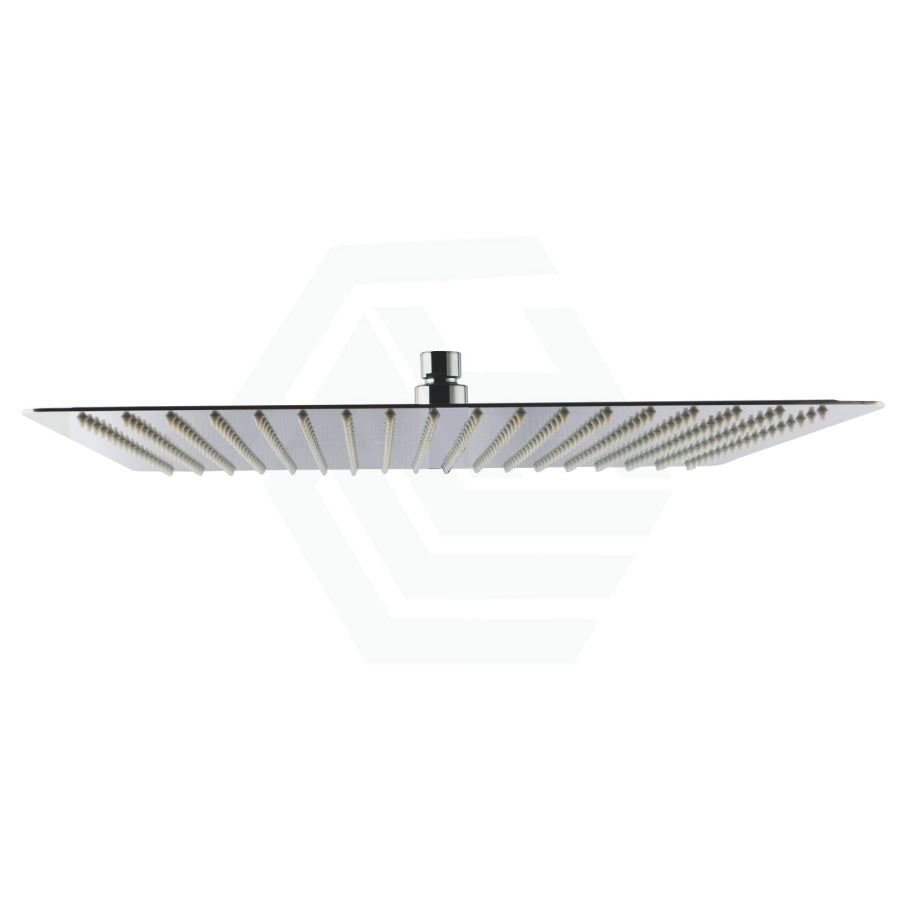 400Mm 16 Inch Stainless Steel Chrome Super-Slim Square Rainfall Shower Head