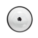 400X400X150Mm Round Nero Grey Above Counter Ceramic Basin Top