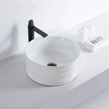 Above Counter Basin Round Ceramic Gloss White