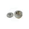 40Mm Solid Brass Bathtub Plug Waste Drain No Overflow Chrome Wastes