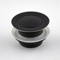 40Mm Solid Brass Bath Tub Pop Up Waste Drain No Overflow Black Finished