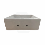 410X410X150Mm Above Counter/Wall-Hung Square White Ceramic Basin One Tap Hole Wall Hung Basins