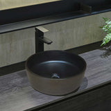 410X410X150Mm Round Above Counter Porcelain Basin Basins