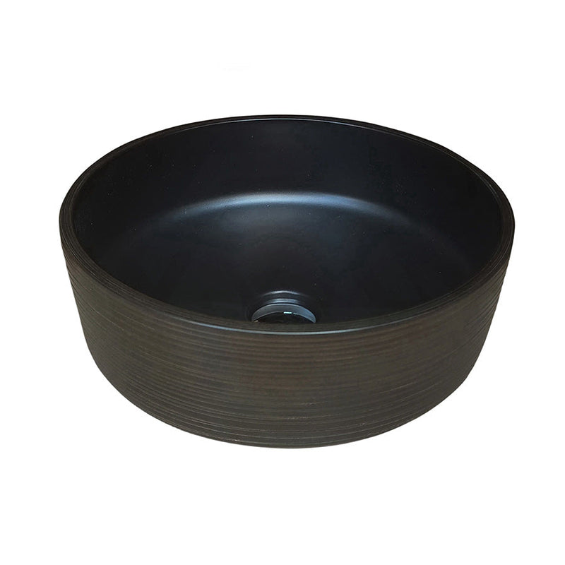 410X410X150Mm Round Above Counter Porcelain Basin Basins