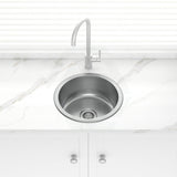 Stainless Steel Kitchen Sink Round 430mm