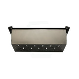 440Mm Square Stainless Steel Gunmetal Black Colander For Kitchen Sink Strainer Wastes