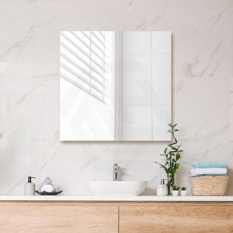 450/600/750/900/1200/1500Mm Bathroom Mirror Pencil Edge Rectangle Square Wall Mounted Vertical Or