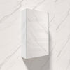 450/600/750/900/1200/1500Mm Matt White Mdf Pencil Edge Wall Hung Shaving Cabinet Cabinets