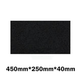 20Mm/40Mm Thick Gloss Ink Black Stone Top For Above Counter Basins 450-1800Mm Vanity Tops