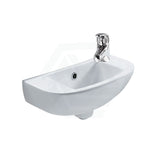 450X215X180Mm Rak Compact Slim Wall Hung Basin Ceramic In Gloss White Basins