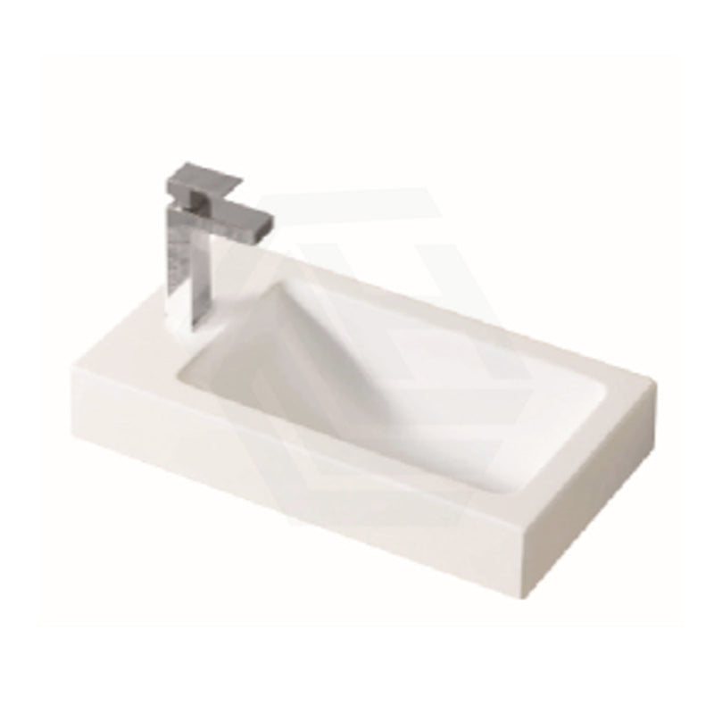 450X250X880Mm Freestanding Narrow Bathroom Vanity With Poly Top Left / Right Hand Hinge Polyurethane