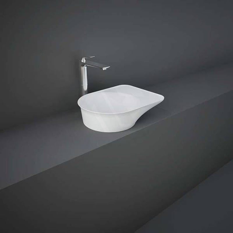 480X360X125Mm Rak Valet Above Counter Wash Basins Matt White