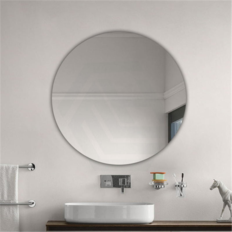 600/800Mm Bathroom Mirror Pencil Edge Round Wall Mounted