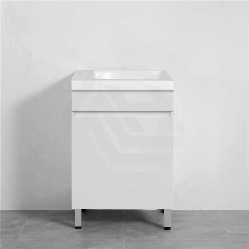 500Mm Freestanding Bathroom Vanity With Legs 1-Door Multi-Colour Cabinet Only Vanities