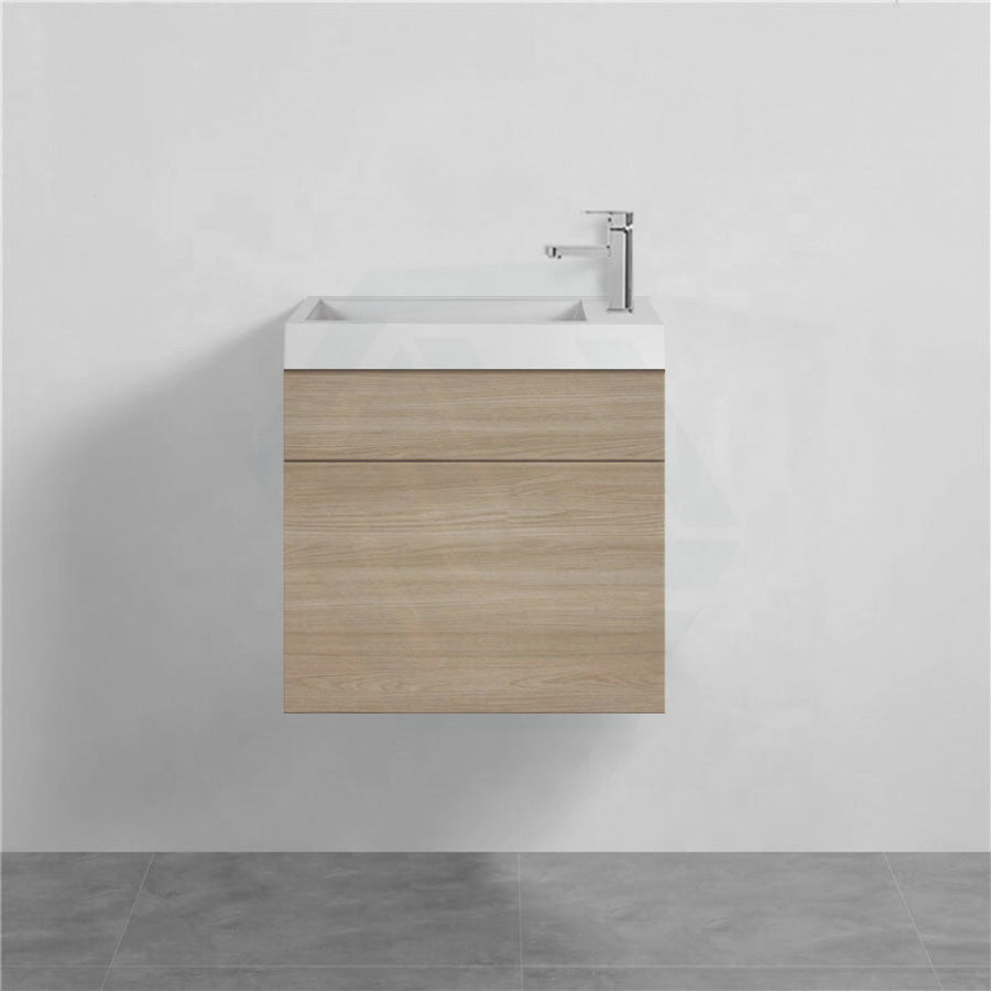 500Mm Wall Hung Bathroom Floating Vanity 1-Door Multi-Colour Cabinet Only Vanities