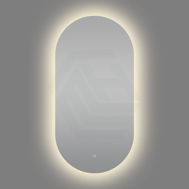 500X1000Mm Led Mirror Oval Backlighting