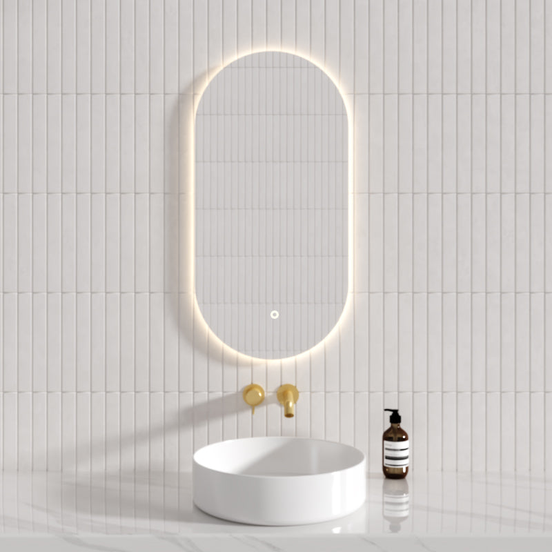 500X1000Mm Led Mirror Oval Backlighting Led Mirrors