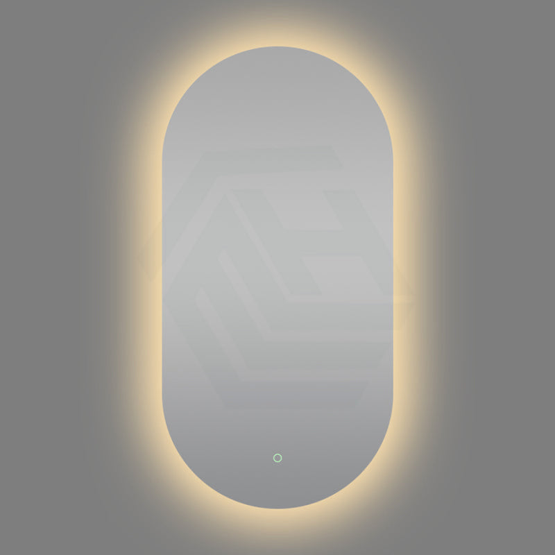 500X1000Mm Led Mirror Oval Backlighting