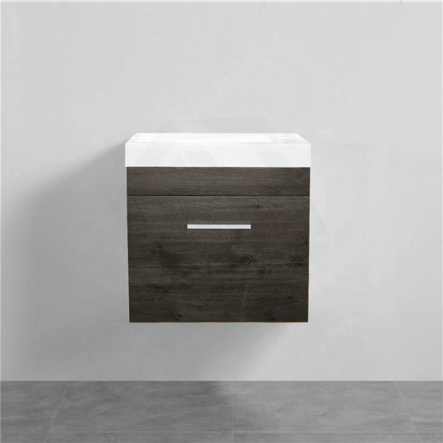 500mm Wall Hung Vanity Dark Grey