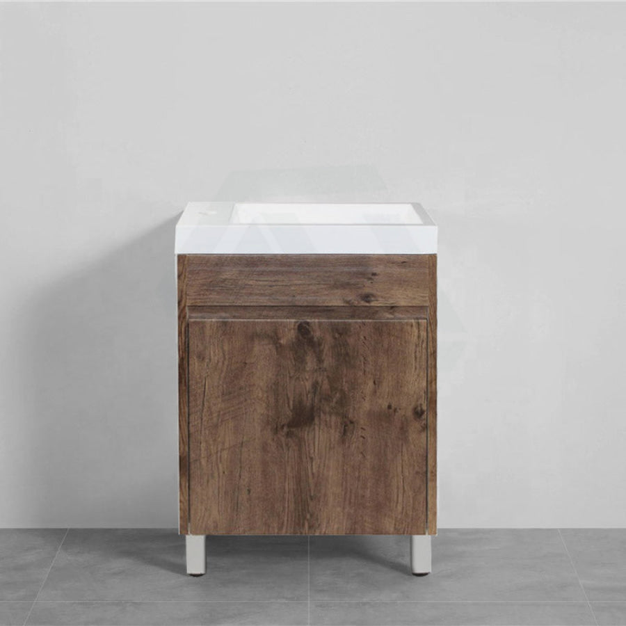 500mm Mini Freestanding Vanity Dark Oak