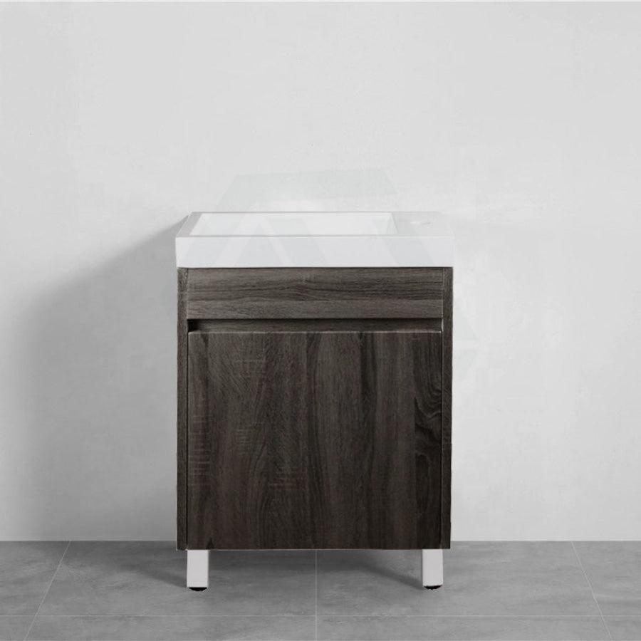 500mm Mini Freestanding Vanity Dark Grey